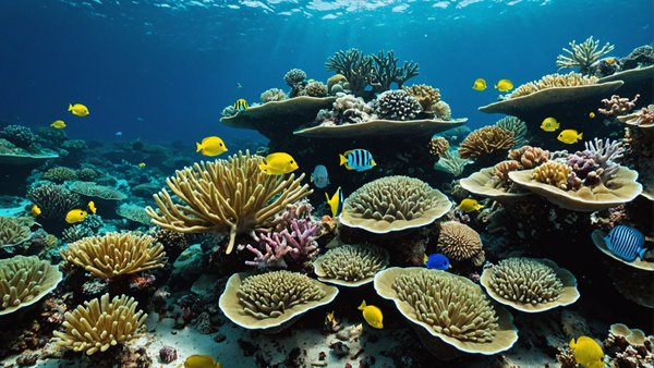 Exploration des merveilles sous-marines : diversité de la faune et flore aquatiques