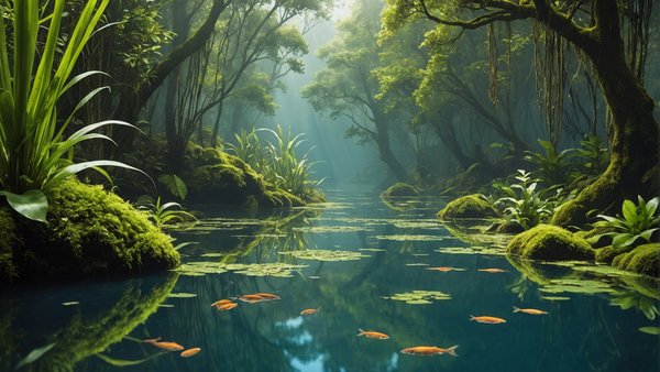 Exploration des merveilles cachées de la faune et flore aquatiques